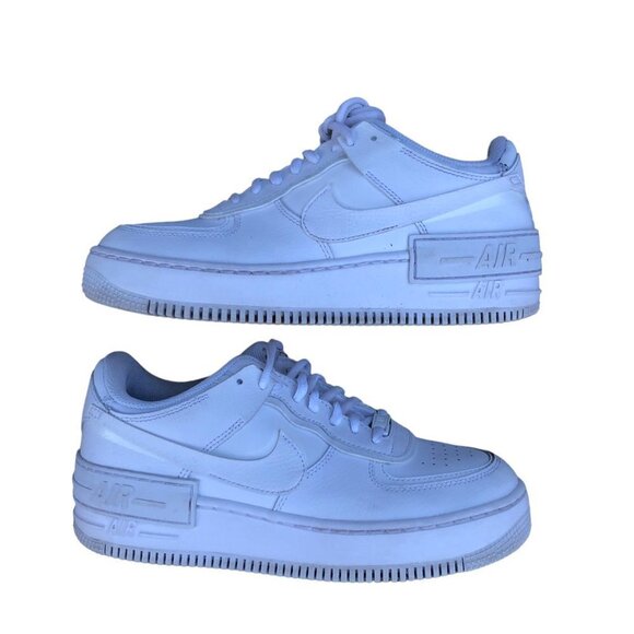 RARE Nike Air Force 1 Shadow Size 9.5 White - Picture 2 of 16